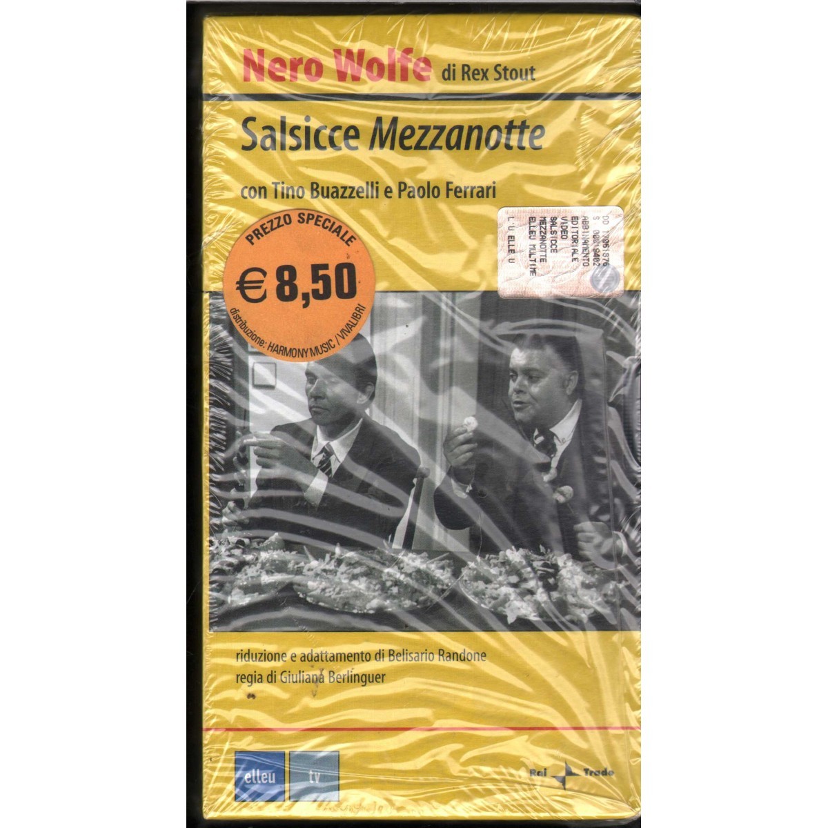 Midnight Sausages VHS Giuliana Berlinguer Univideo - 02023 Sealed