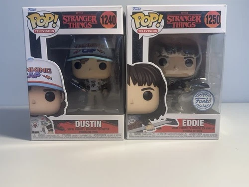 Funko Pop! Eddie Munson Stranger Things Season 4 Special Edition w/ Protector