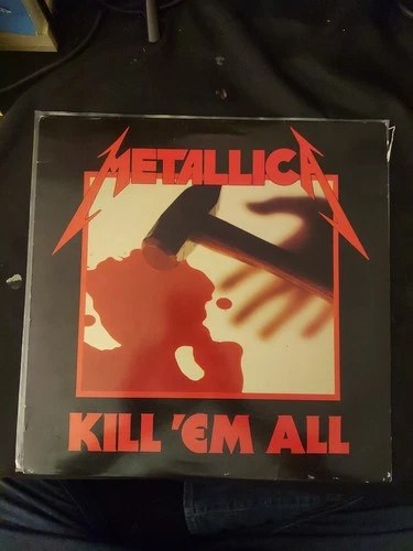 Metallica Kill Em All Lp Vinyl OG 1983 TRUE 1st Press EX/VG
