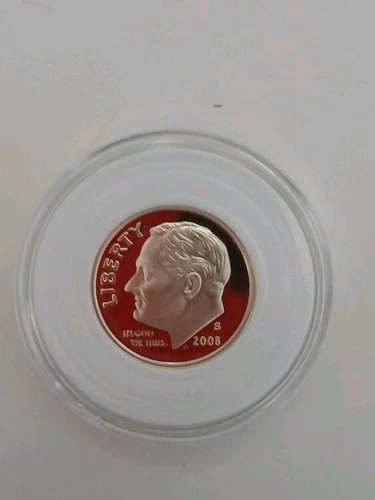 2008 S Silver Proof Roosevelt Dime - 90% Silver