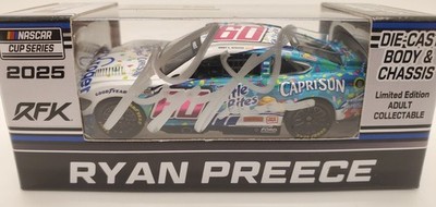 Ryan Preece #60 Kroger Little Bites Capri Sun 2025 NASCAR 1/64 Signed Diecast