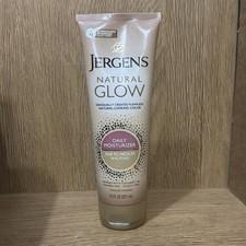 Jergens Natural Glow Daily Moisturizer Sunless Tanner Fair to Medium 7.5 oz