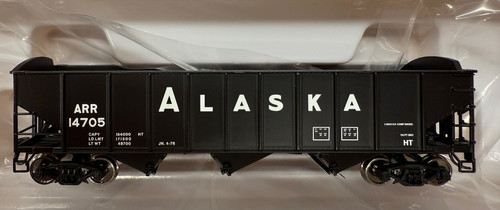 ¡OFERTA! HO Walthers Mainline 70 toneladas 3 bahías extremo arqueado tolva ferrocarril de Alaska 14705 | Zustand: New