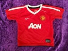 Manchester United AON Red Shirt Size 9-12 Months