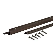 M-D Building Products 36 in. Bronze Aluminum L-Shape Commercial Screw-on Under