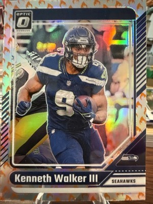 2024 Panini Donruss Optic - Kenneth Walker III #178 Fire Prizm