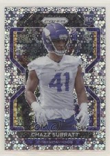 2021 Panini Prizm Rookie No Huddle Prizm Chazz Surratt #419 s3g