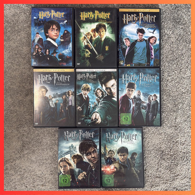 Harry Potter  alle Teile   1-8 DVD  Deutsch