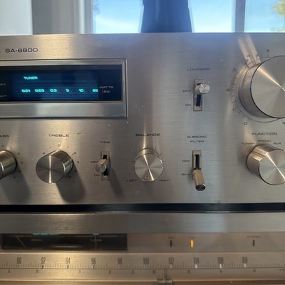 Pioneer SA-6800 Stereo Integrated Amplifier TX6800 TUNER | eBay