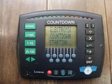 Vintage Lexibook Electronic Countdown TV Show Handheld Game LG1000GB