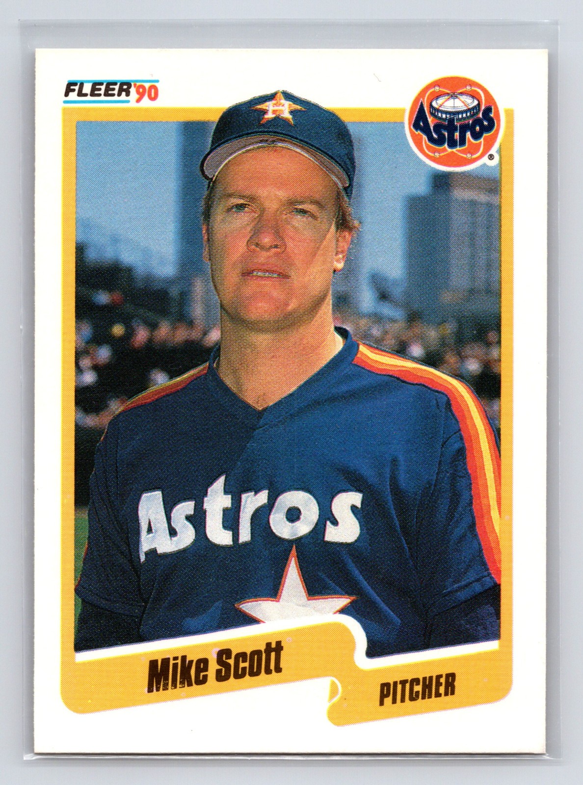 1990 Fleer - Mike Scott #237