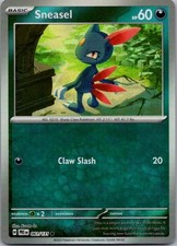 Sneasel (Master Ball Pattern) Common SV: Prismatic Evolutions 061/131 NM