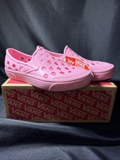 NWT VANS Slip On TRK Shoes Pink Size 2 Toddler