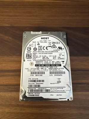 HGST NetApp 900GB 10K 12Gb/s SAS 2.5'' SFF Enterprise Hard Drive X417_HCBFE900A10