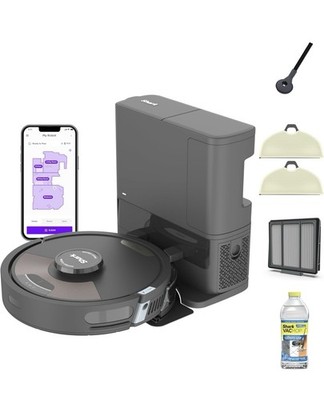 Shark Matrix Plus 2-in-1 Robot Vacuum & Mop Self Empty LiDAR Black AV2630WA