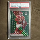2020 Panini Mosaic - Patrick Mahomes II #1 Green Mosaic Prizm