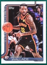 Cason Wallace - 2025-26 Topps #119 - Oklahoma City Thunder Basketball Card