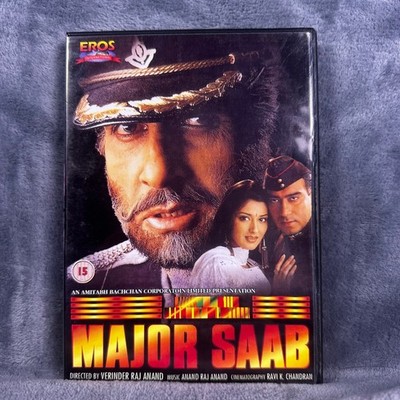 Major Saab DVD Amitabh Bachchan Ajay Devgn Eros International Bollywood Movie