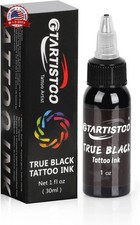Black Tattoo Ink 30ml 1OZ Professional Tattoo Ink Pigment for Tattoo