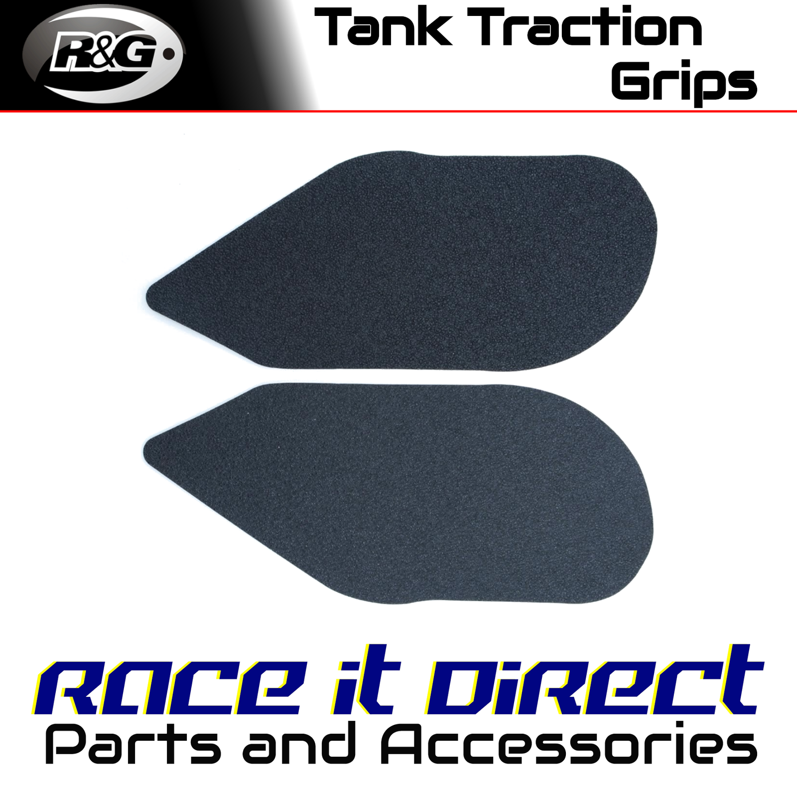 Tank Traction Grips for Suzuki GSX-R1000 2007-2008 R&G