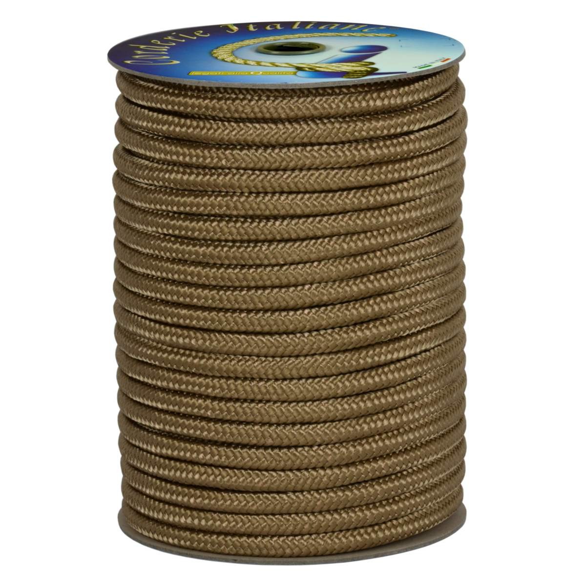 Treccia Alta Tenacità Beige 14mm x 10mt | Corda Nautica Professionale