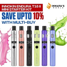 Innokin Endura T18 II Mini Starter Kit 1000mah T18 2 Mini Kit OR Pack of 5x Coil