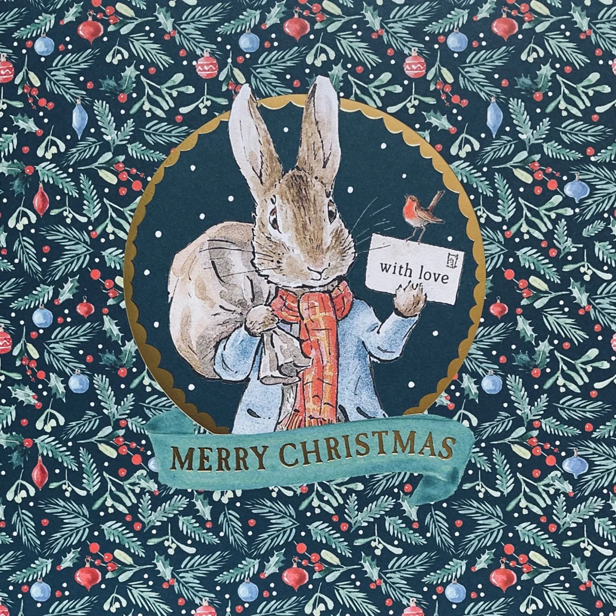 Wedgwood Beatrix Potter Peter Rabbit Merry Christmas 1988 Collectors - View #8