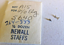 ELGIN 533 PART 264 3 PIECES BALANCE STAFF. NEW OLD STOCK