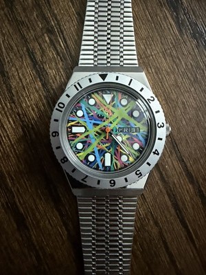 Timex Q Prism Watch Men Custom Dial IFL New Battery