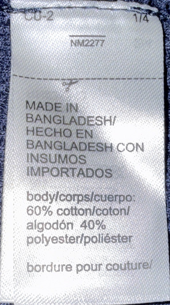 NWT Calvin Klein Sleepwear Long Sleeve Blue T-shirt Men's Size XXL thumbnail 7