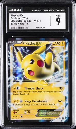 Pikachu-EX graded CGC 9 for sale on eBay