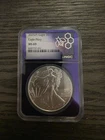 2025 (P) Silver Eagle with Eagle Privy NGC MS69 Purple Core