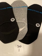 Lot No Show Stance Socks Size Large Assorted Sets You Chose