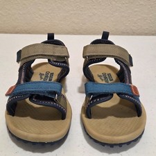 OshKosh B'Gosh Boy's Size 12 Sandal Water Shoe Rubber Sole Easy Closure