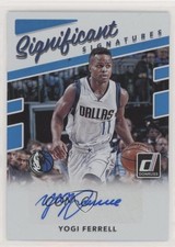 2017-18 Panini Donruss Significant Signatures Yogi Ferrell #SS-YF Auto nd3