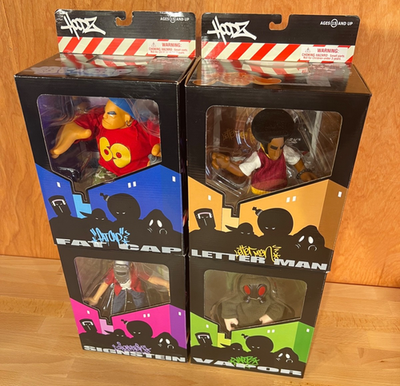 Mezco Toyz Hoodz Fat Cap Letter Man Vapor SignStein Graffiti