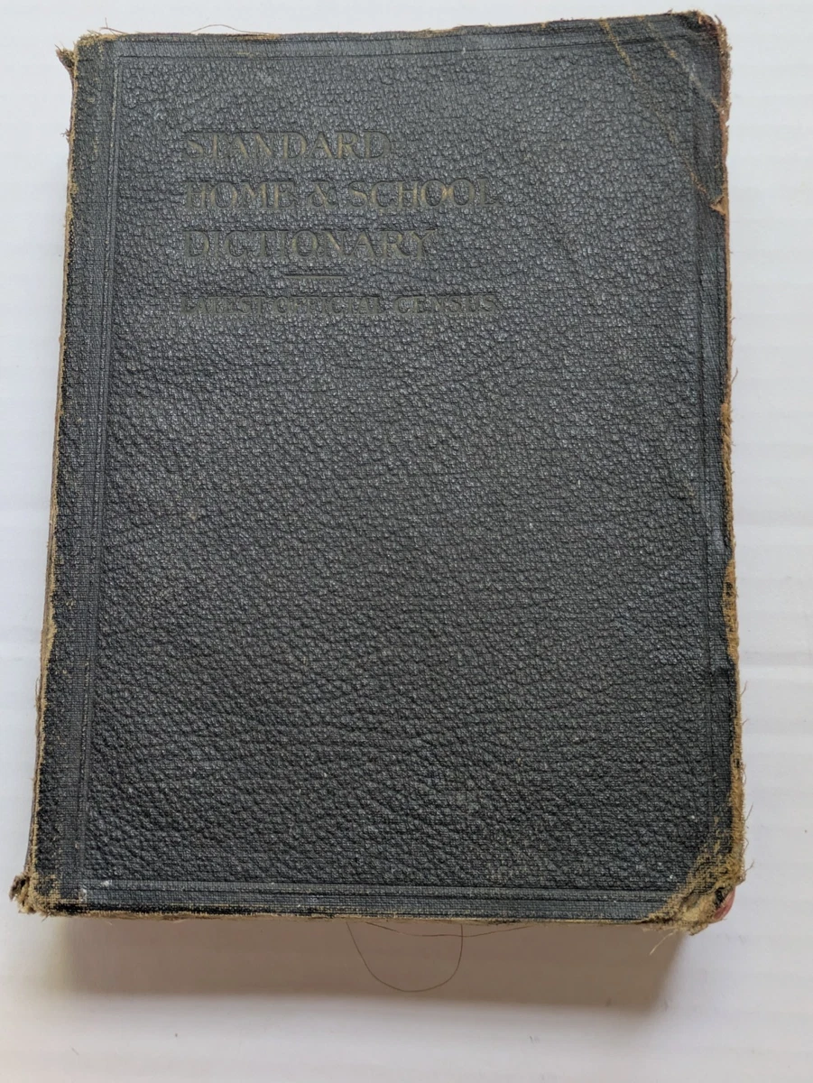 Leather Dictionaries, Thesauri 1900-1949 Antiquarian & Collectible