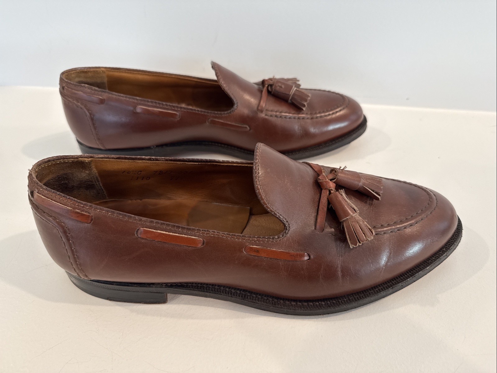 Alden 771 Brown Calfskin Tassel Loafer