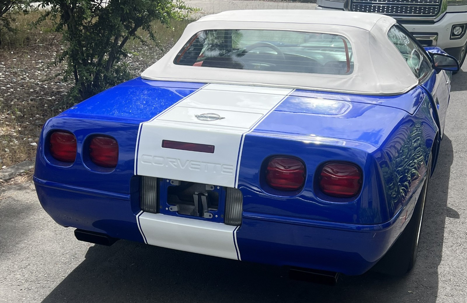1996 Blue Chevrolet Corvette   | C4 Corvette Photo 3