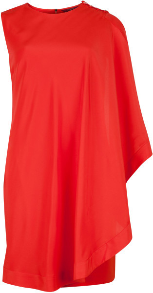 New** 100% Authentic TED BAKER Dark Orange Bolty One Side Draped