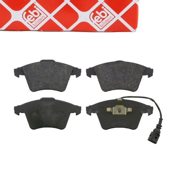 febi BremsbeläGe + Warnkontakt FüR VW Transporter Multivan T5 T6 PR 2E3 Vorne-image
