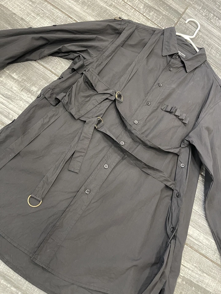 RAF SIMONS Archive Redux 03s Raf simons redux 03s bondage Long Sleeve Size 50 - Image 3 of 4