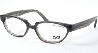 OGI HERITAGE 7143 1343 GRAY TWINKLE EYEGLASSES GLASSES FRAME 48-15-140mm (NOTES)