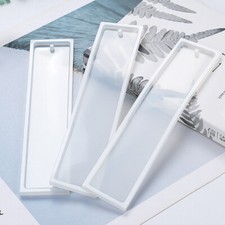 Rectangle Silicone Bookmark Mold DIY Making Epoxy Resin Jewelry DIY Mould Craft