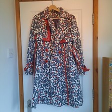 Multi Colour Polka Dot Yumi Trench Coat Size S-m (8/10)