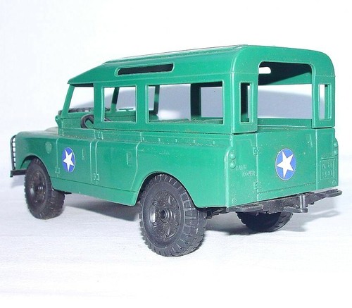 Verve Italy 1:18 LAND ROVER 109 LWB Military US Army Vehicle Plastic Car NM`78 - Picture 5 of 11