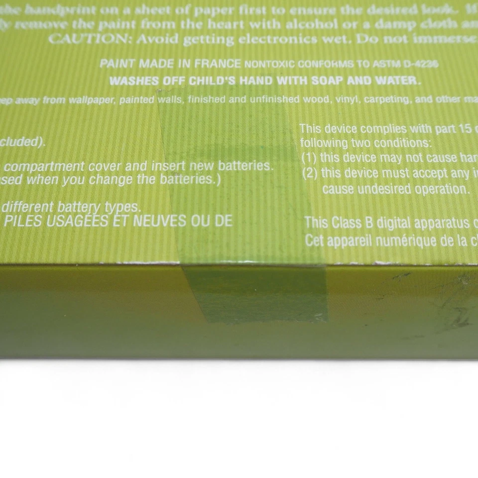 Kit de recuerdo de huella manual grabable Hallmark con guardado de voz Foto 3 de 4