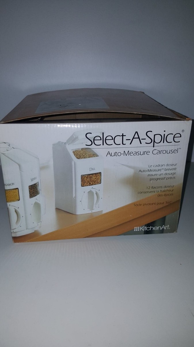 Kitchen Art Select-A-Spice Auto-Measure Pro Carousel 12