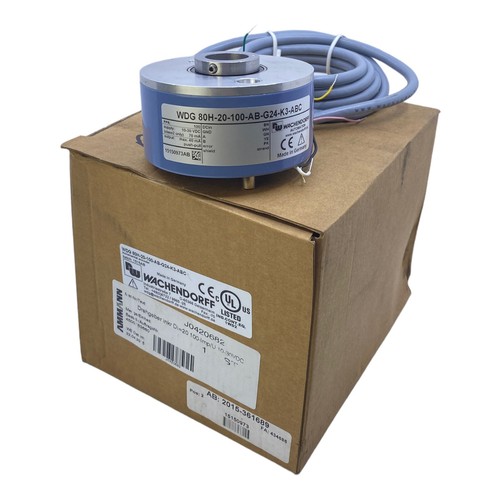Wachendorf WDG80H-20-100-AB-G24-K3-ABC Rotary Encoder 10-30V Dc 70 Ma