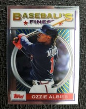 2020 Topps Baseball's Finest Flashbacks #43 Ozzie Albies Braves
